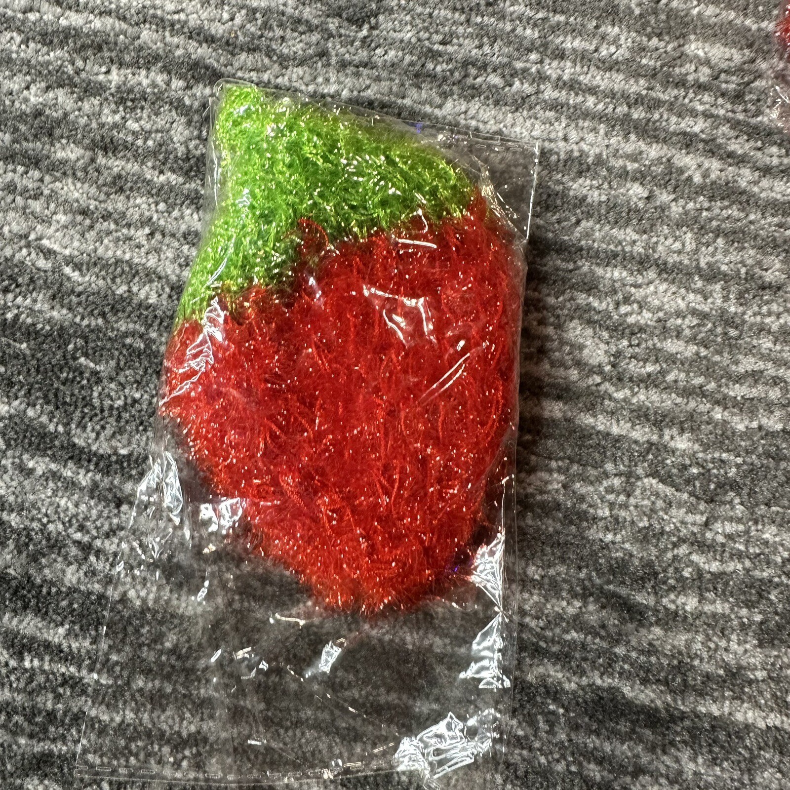 2 Scrubber Strawberry Dish Washing Non-scratch Kitchen Sponge Cleaning Reusable