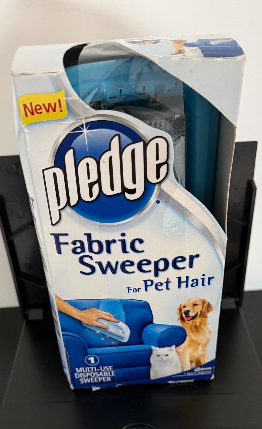 Pledge New Fabric for Pet Hair 1 Multi Use Disposable Sweeper
