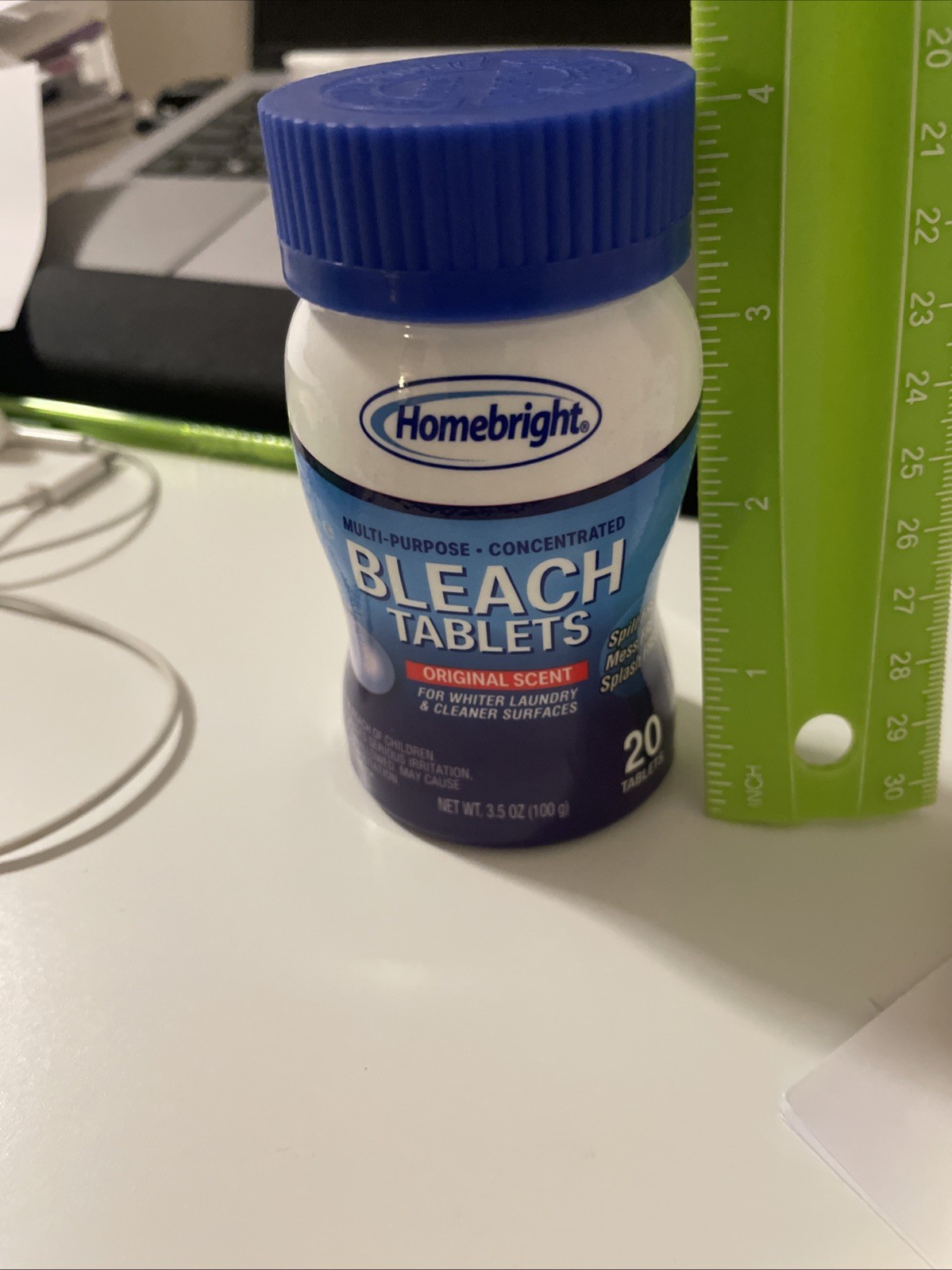 Homebright Bleach Tablets Original Scent 10 Tablets: New
