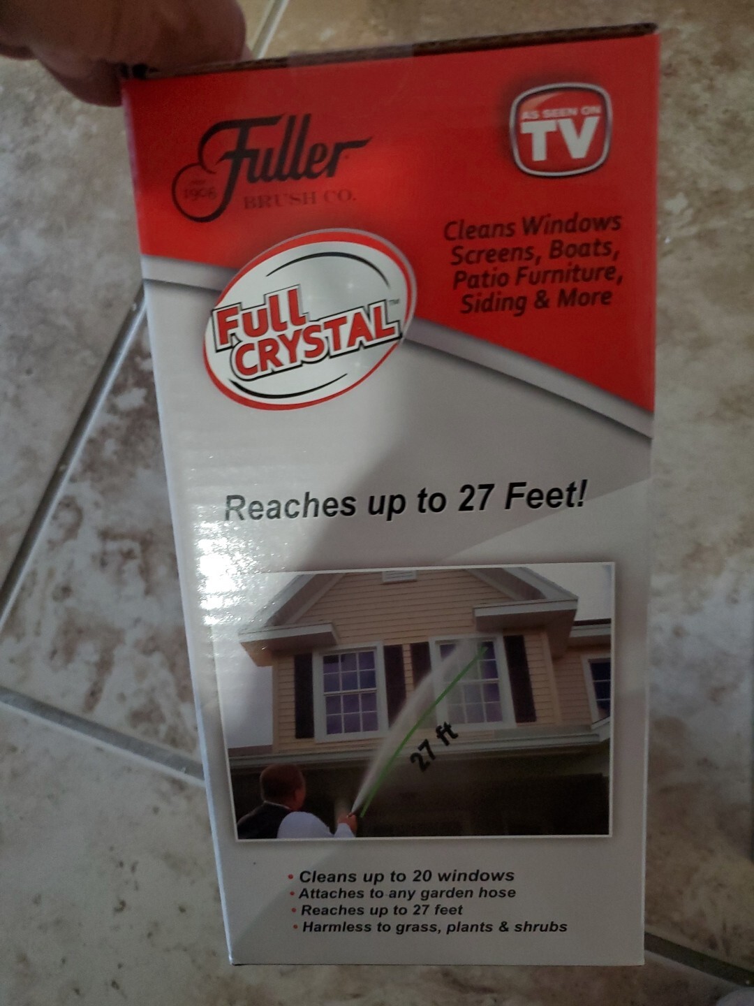 Fuller Brush FBFC-6 Full Crystal Window and Outdoor Surface Cleaner