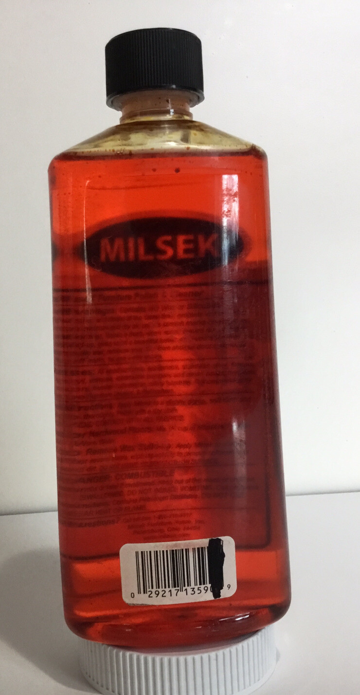 MILSEK CINNAMON – RASPBERRY SCENT HOLIDAY OIL FURNITURE POLISH &CLEANER USA MADE