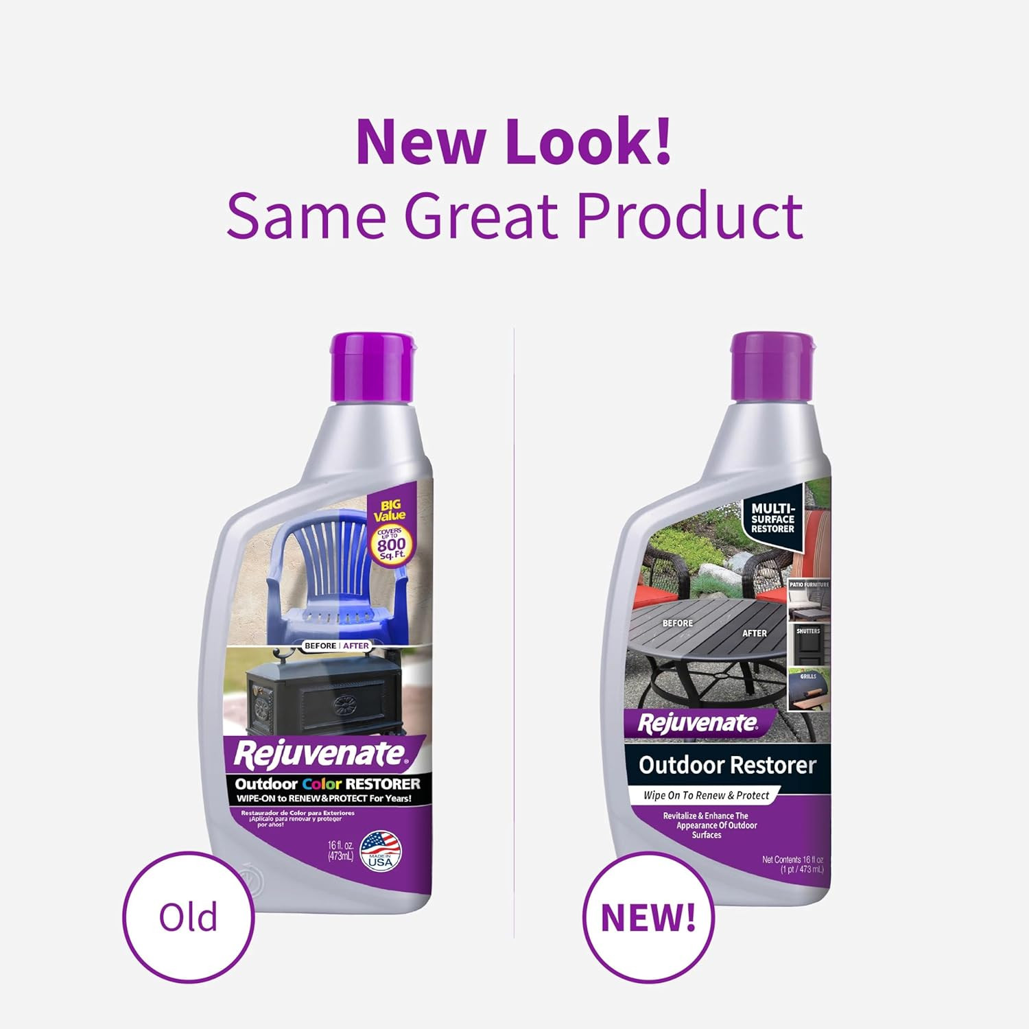 Outdoor Restorer, 16 Ounces, Restores Faded and Weathered Outdoor Surfaces Such