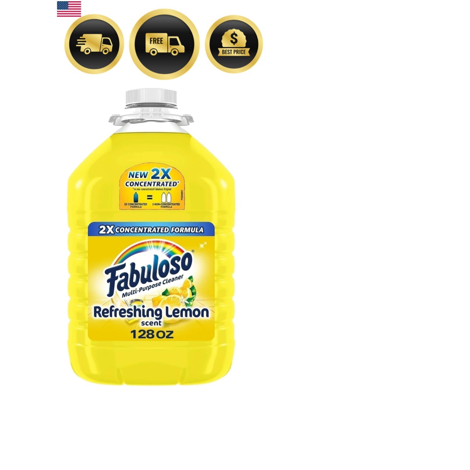 All Purpose Cleaner, Floor Cleaner, Makes 64 Gallons per bottle – 128oz