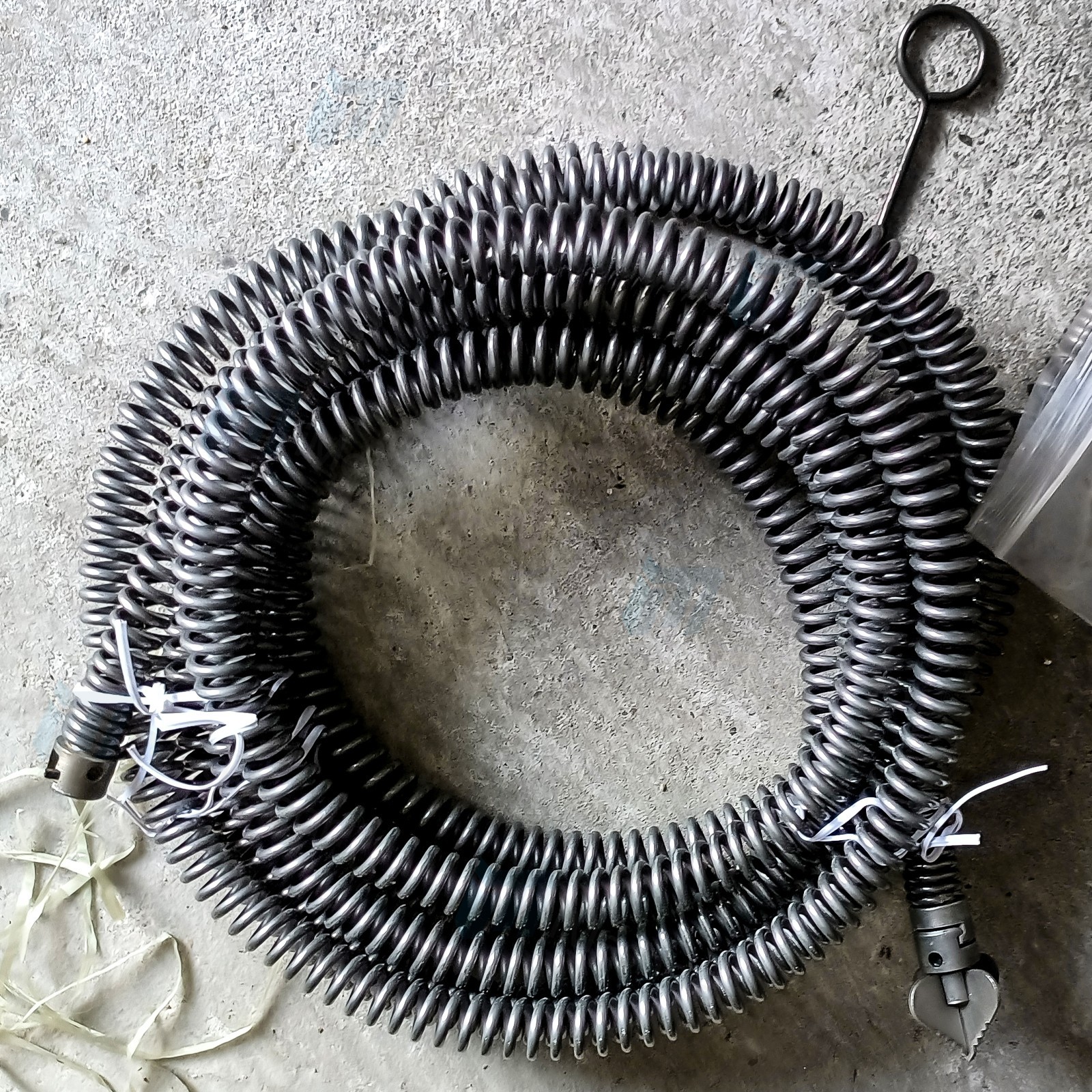 39.4′-65′ Drain Cleaner Auger Cable Replacement Snake Pipe Sewer Wire Snake Spri