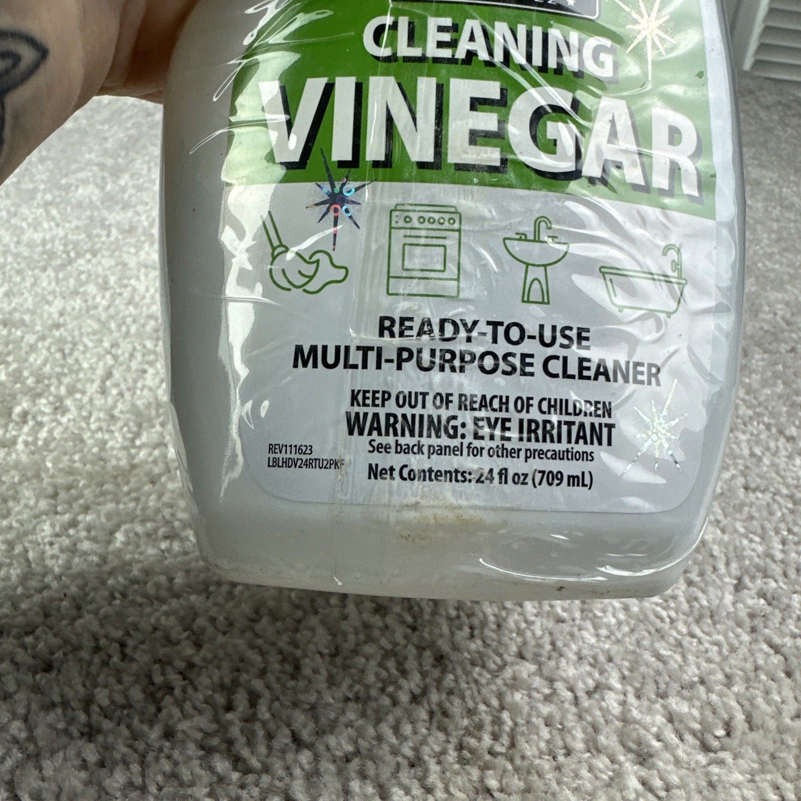 Harris Cleaning Vinegar Ready to Use Multipurpose Cleaner 32 oz (2-Pack)