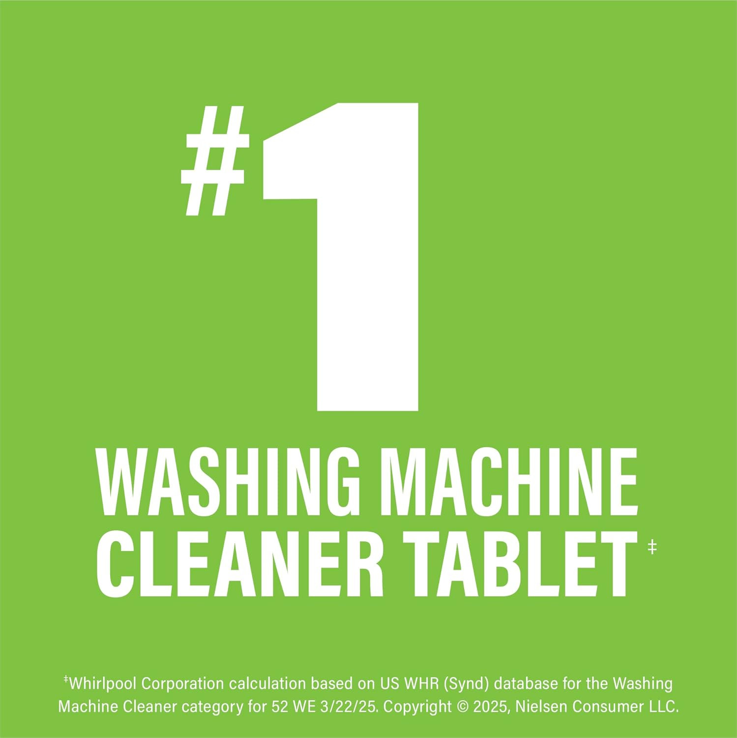 Washing Machine Cleaner, Helps Power Away Odor Causing Bacteria & Grime Deep ins