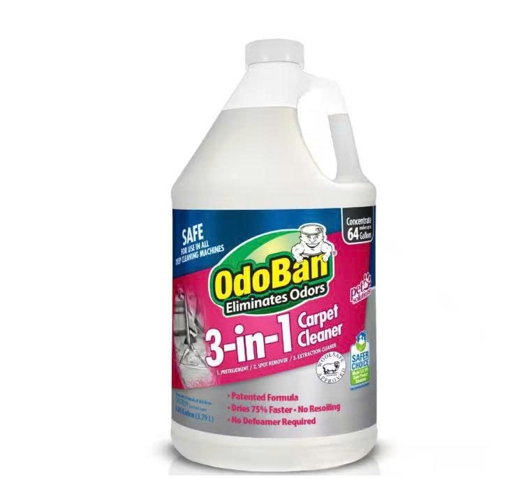 1 Gal. 3-In-1 Carpet Cleaner, Concentrated Carpet Cleaning Solution, EPA Safer C