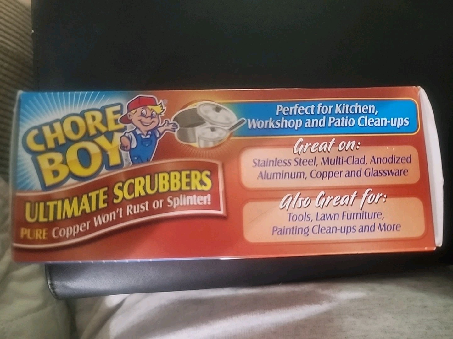 Chore Boy Copper Scouring Pad (2-Count) Chore Boy Ultimate Scrubbers