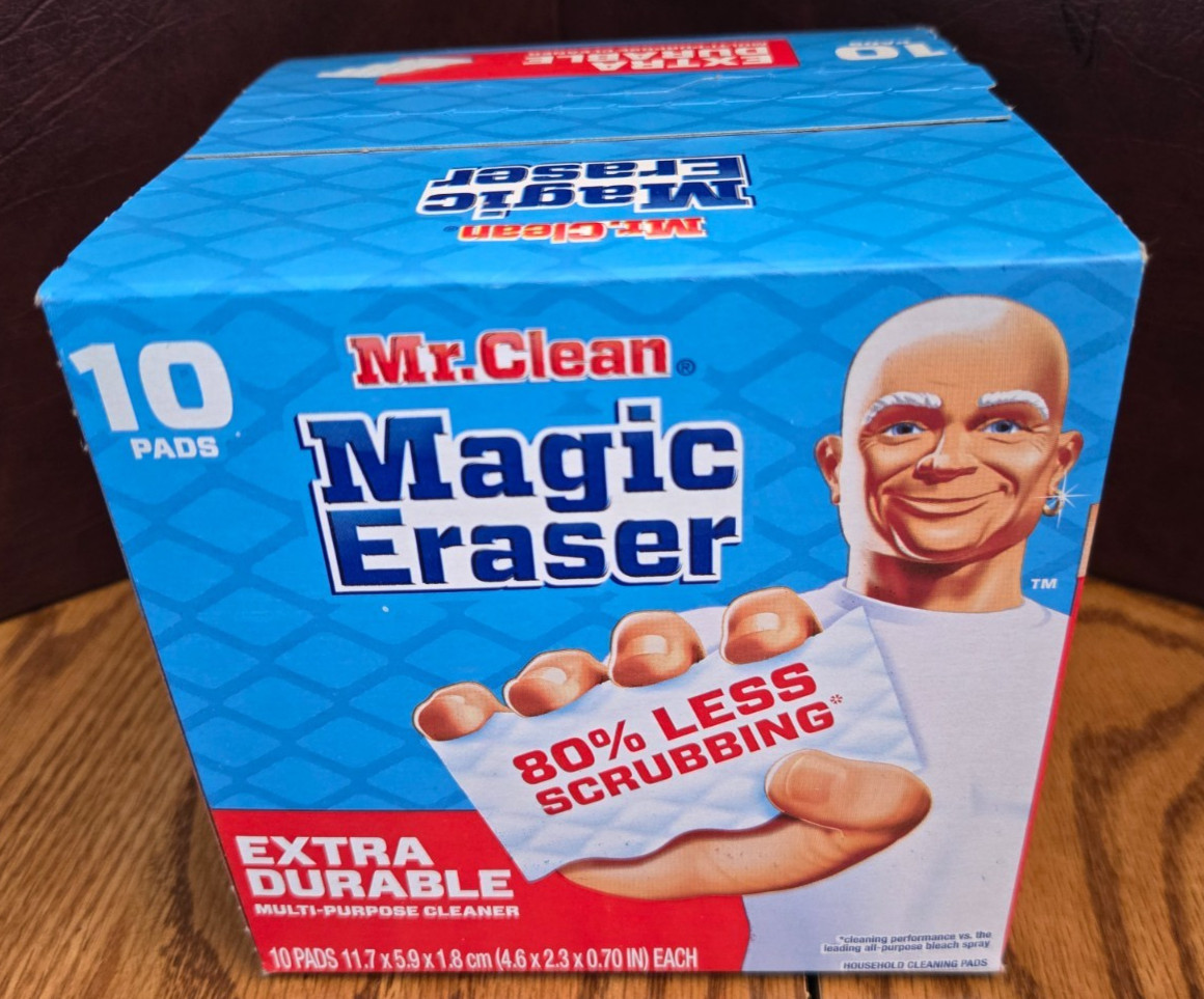 Mr. Clean Magic Eraser Cleaning Pads – Pack of 10 Extra Durable New
