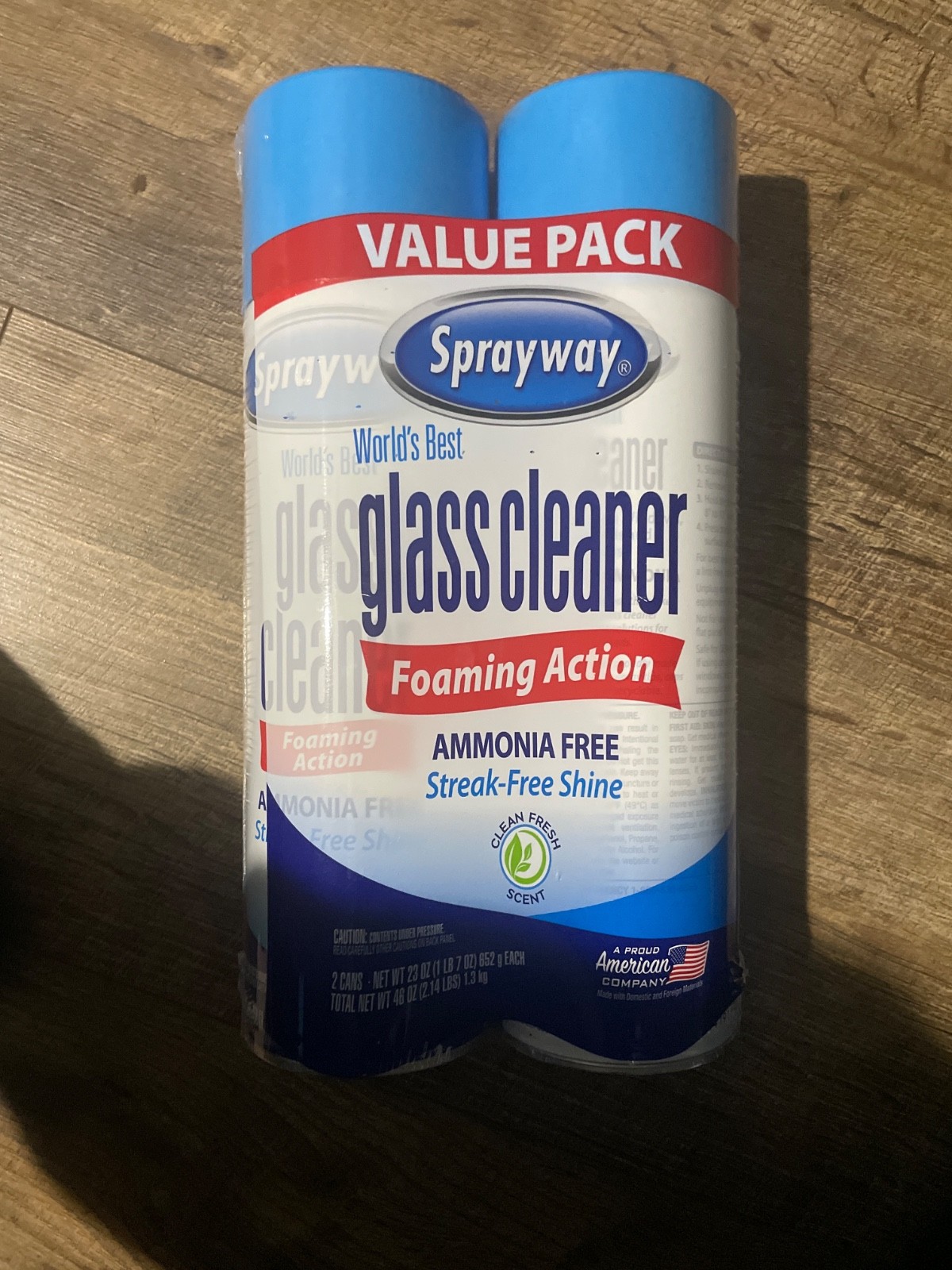 sprayway glass cleaner two can value pack 23oz each