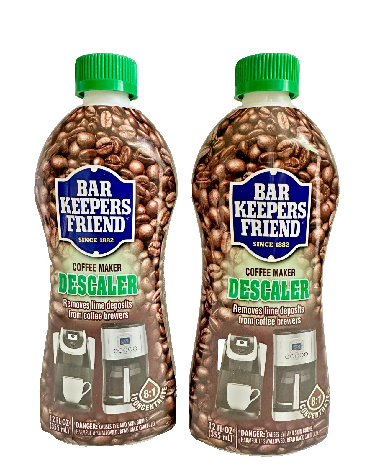 Bar Keepers Friend Coffee Maker Descaler 12oz – For EXPRESSO Machine – NEW 2