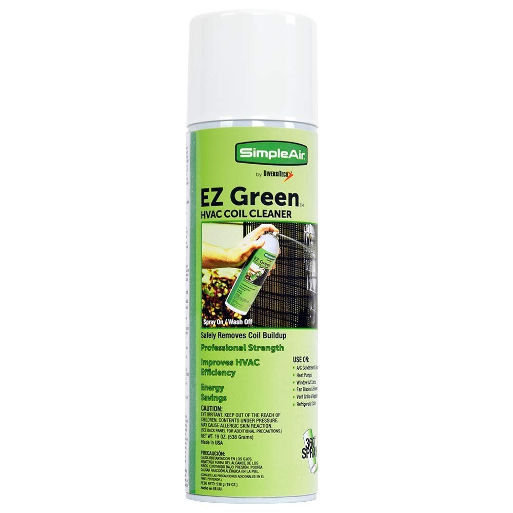 Coil Cleaner for HVAC Systems – Foam & Spray, Heavy-Duty, Easy to Use, 16 oz