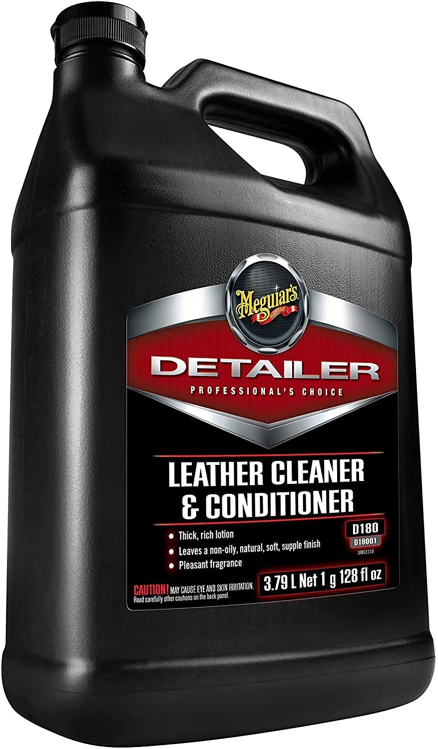 Automotive Leather Cleaner & Conditioner – 1 Gallon Meguiar’s Formula