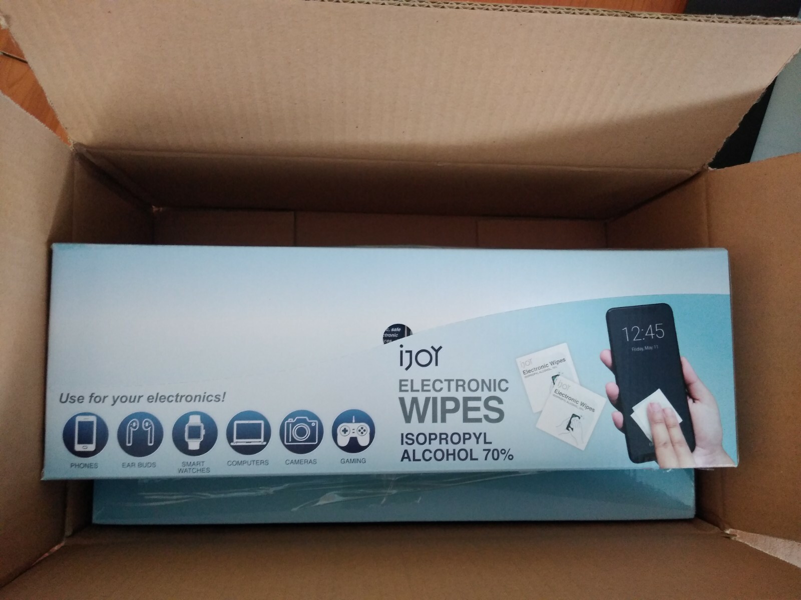 lot of ten IJOY Electronic Wipes 1 Pack 50 Wipes
