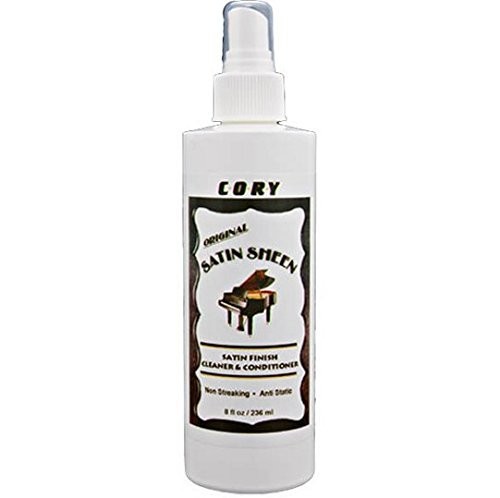 Satin Sheen Piano Cleaner and Conditioner 8oz Bottle