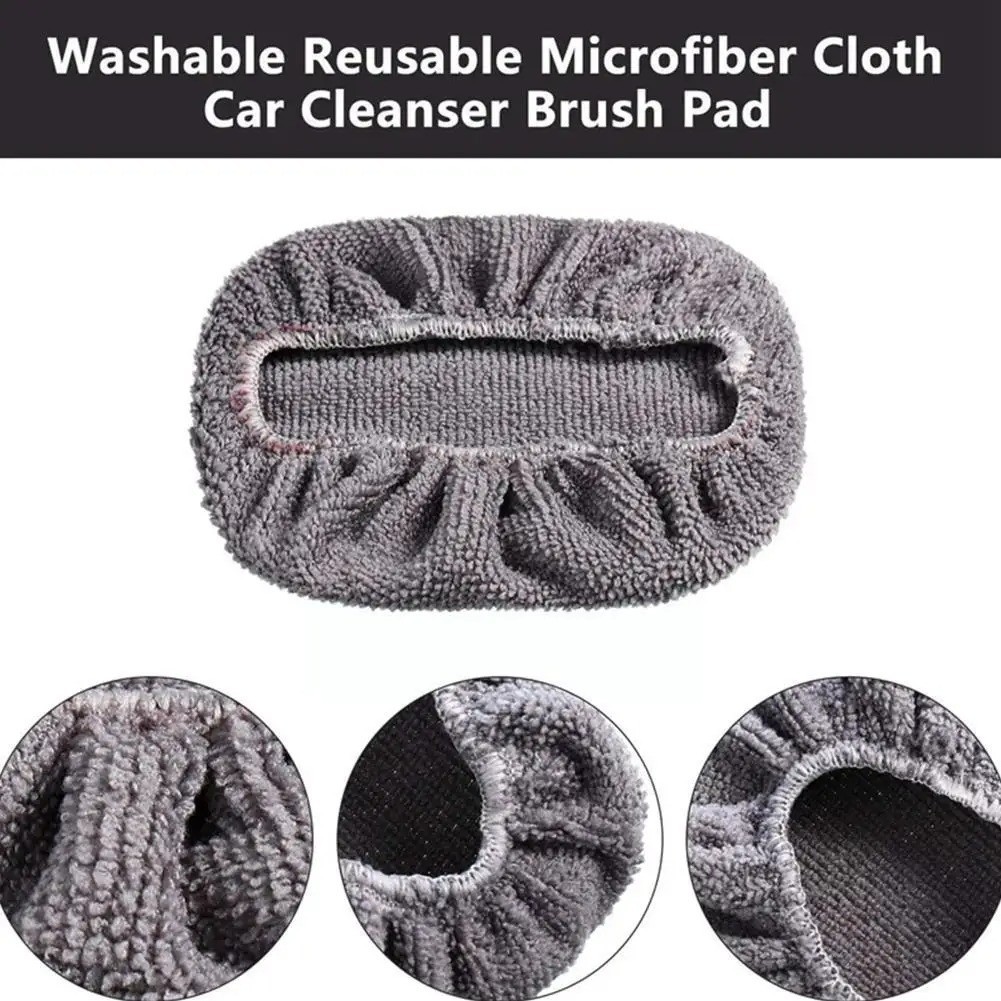 Windshield Cleaner Wand Microfiber Car Inside Window Cleaning Tool Anti Fog 2025