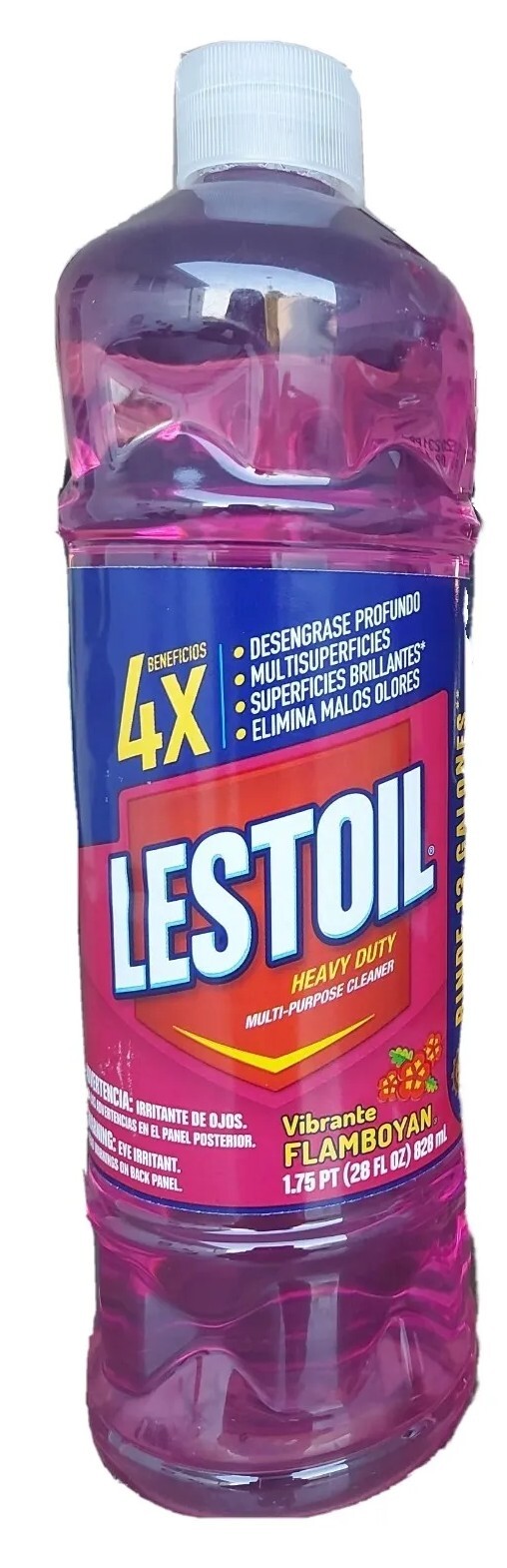 LESTOIL WILD FLOWER SCENT HEAVY DUTY MULTI-PURPOSE DEGREASER CLEANER 8pk-28oz.