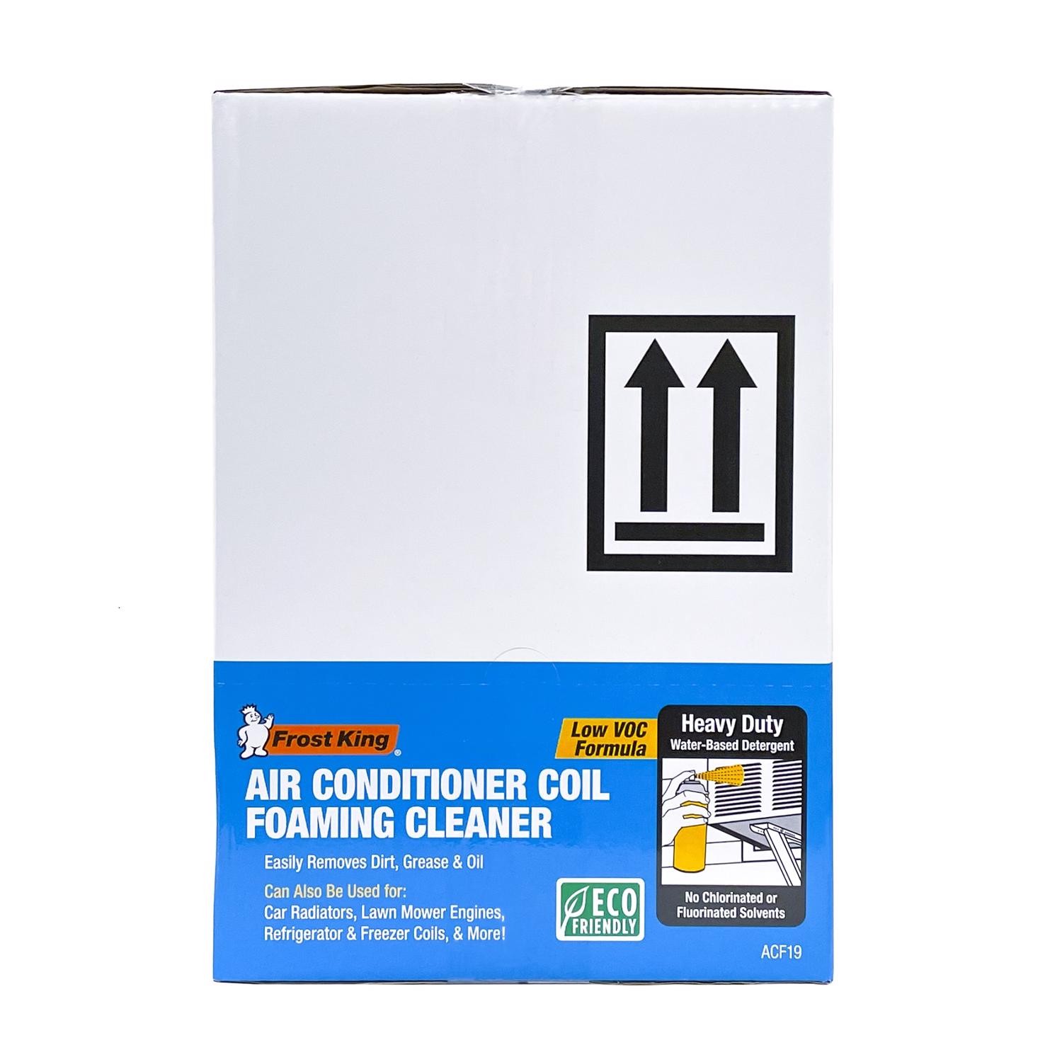 Frost King ACF19 Lemon Fragrance Air Conditioner Coil Cleaner 19 oz. (Pack of 6)