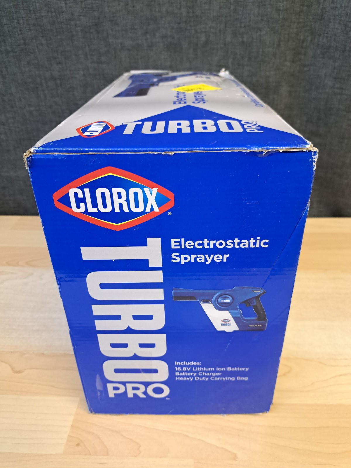 Clorox Turbo Pro Electrostatic Sprayer – Cordless Handheld Unit