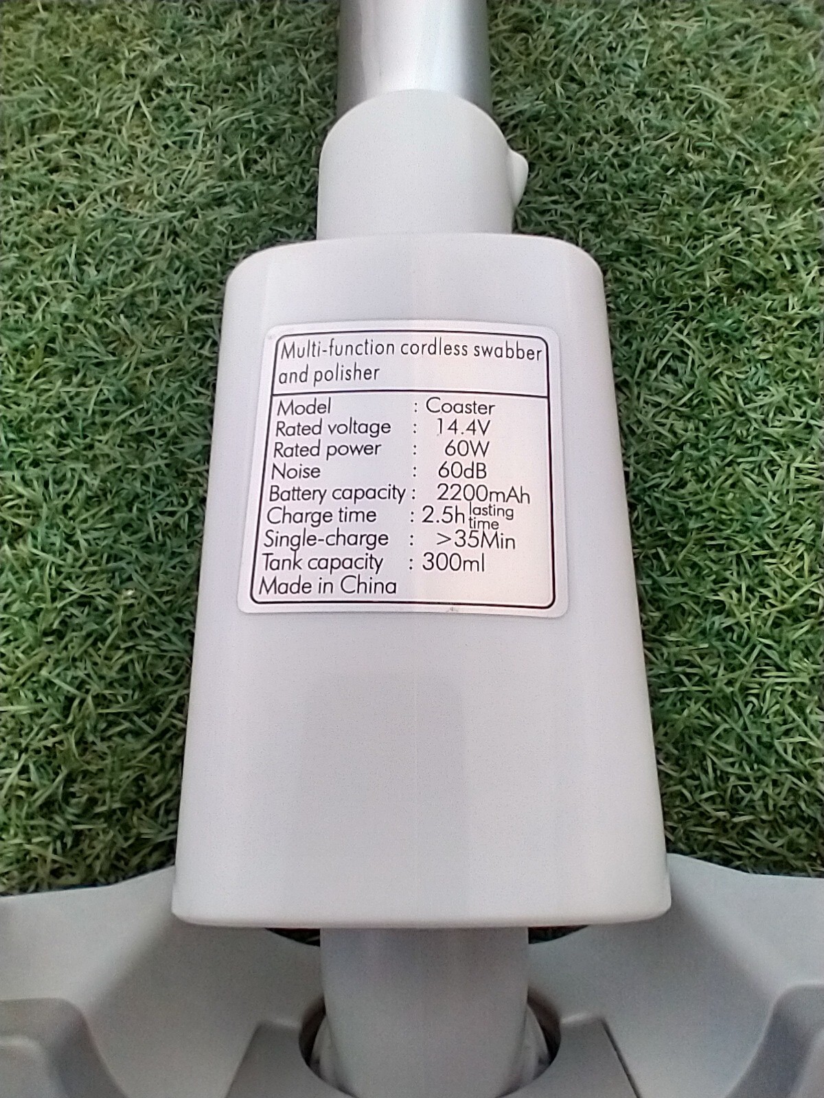 GLADWELL CORDLESS ELECTRIC MOP- 3 in 1 POWERFUL FLOOR CLEANER SCRUBBER WAXER