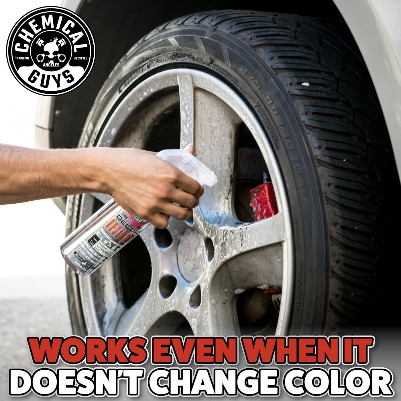 HeavyDuty Iron Remover Wheel Cleaner 16 oz Purple ColorChanging for Auto Detai