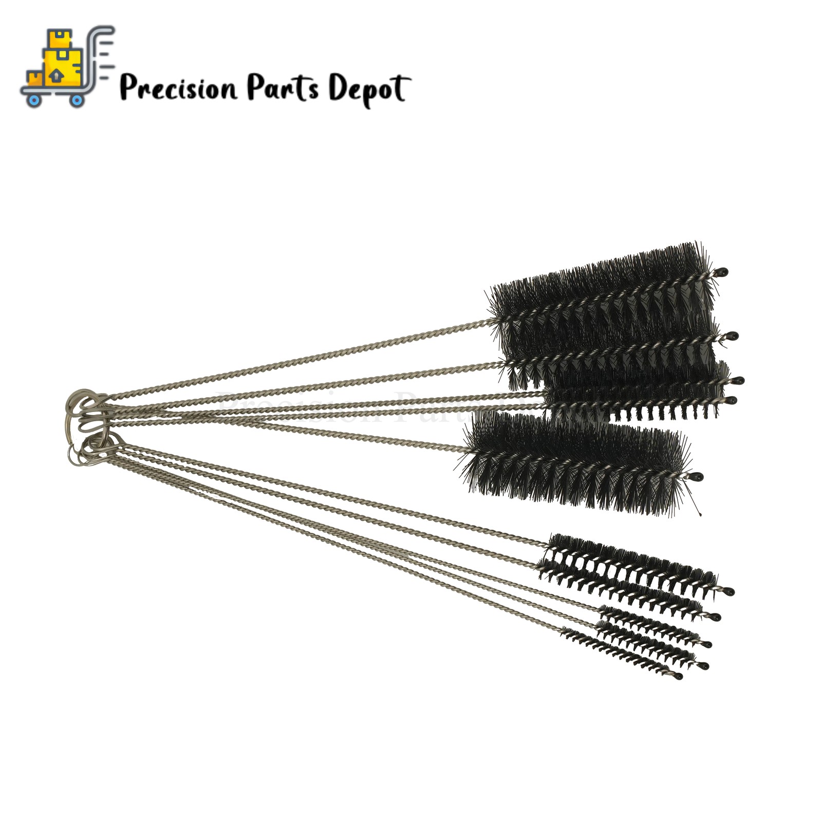10PCS Set Nylon Straw Brush Cleaner Bottle Tube Pipe Small Long Cleaning US