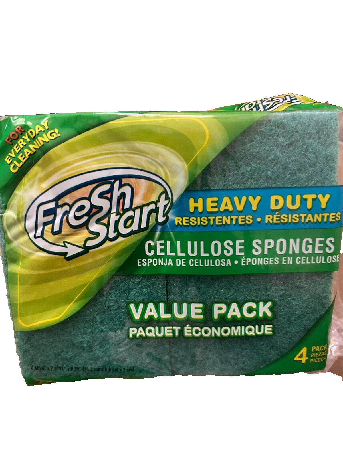 8 Piece Fresh Start Heavy duty cellulose sponges. best price
