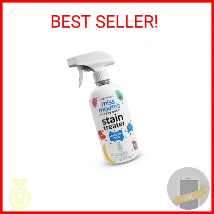 Miss Mouth’s Messy Eater Stain Treater Spray – 16oz Stain Remover – Newborn & Ba