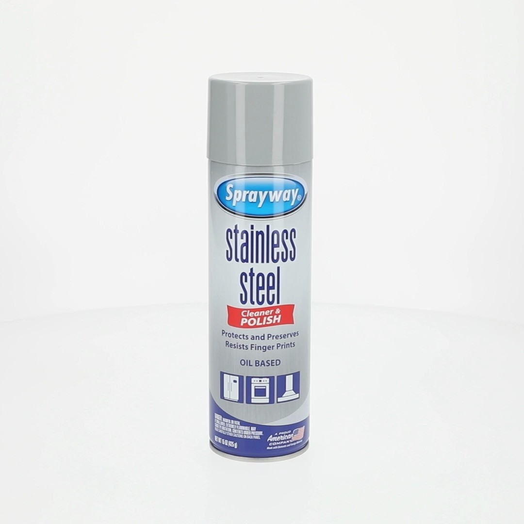 Sprayway 15 Ounce Stainless Steel Cleaner and Polish