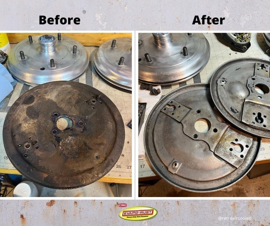 1 Gallon Water-Based Rust Remover – Safe Removal for Auto Parts & Antiques