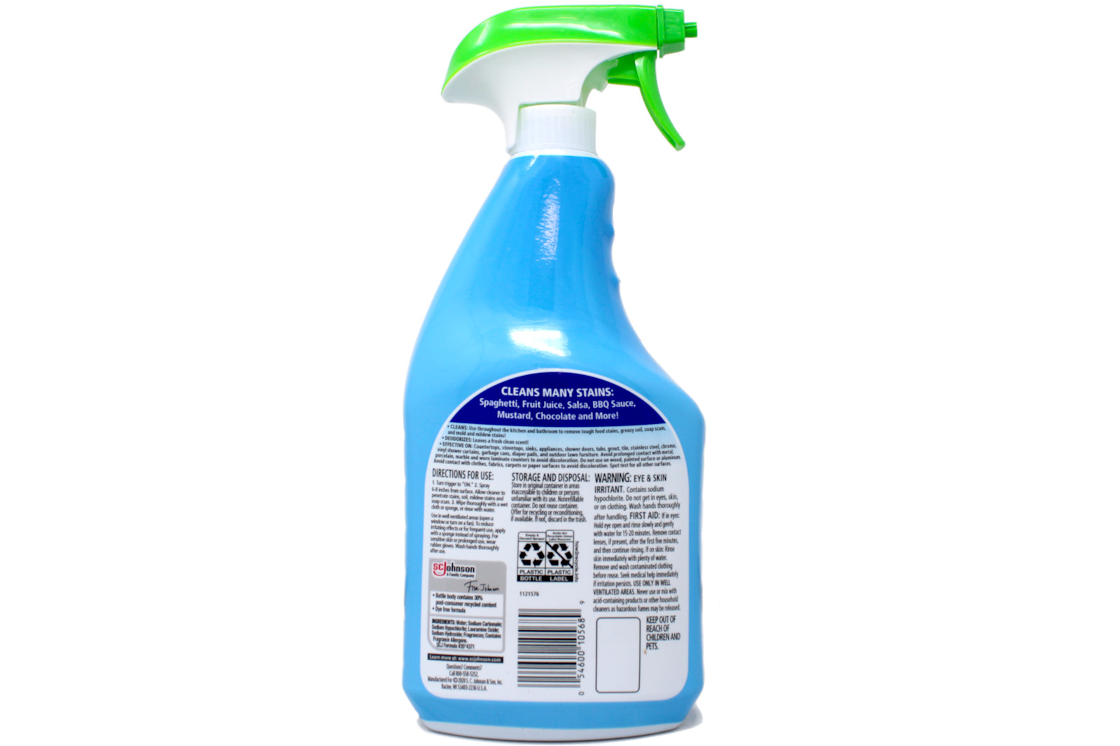 Fantastik All-Purpose Cleaner, With Bleach, 32 Fl Oz – 4 Pack