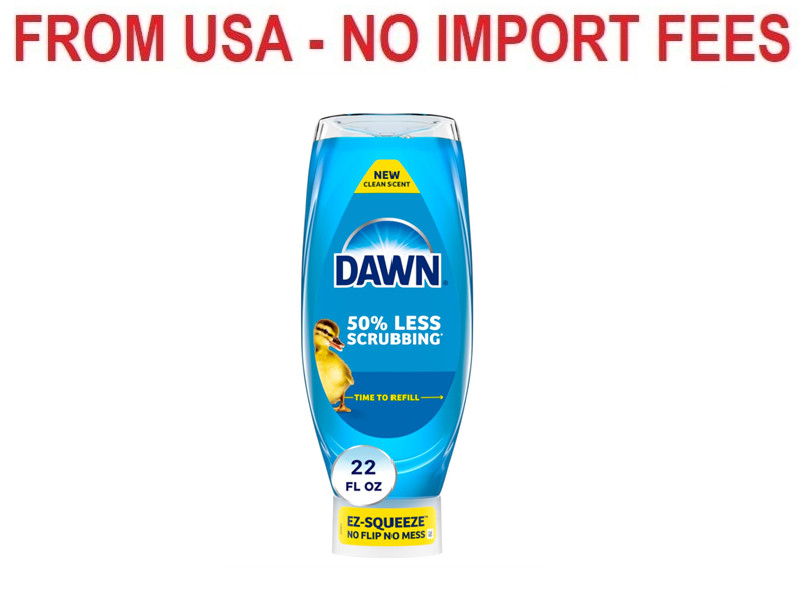 Dawn EZ-Squeeze Ultra Dish Soap, Dishwashing Liquid, Original, Dish Soap Refill,