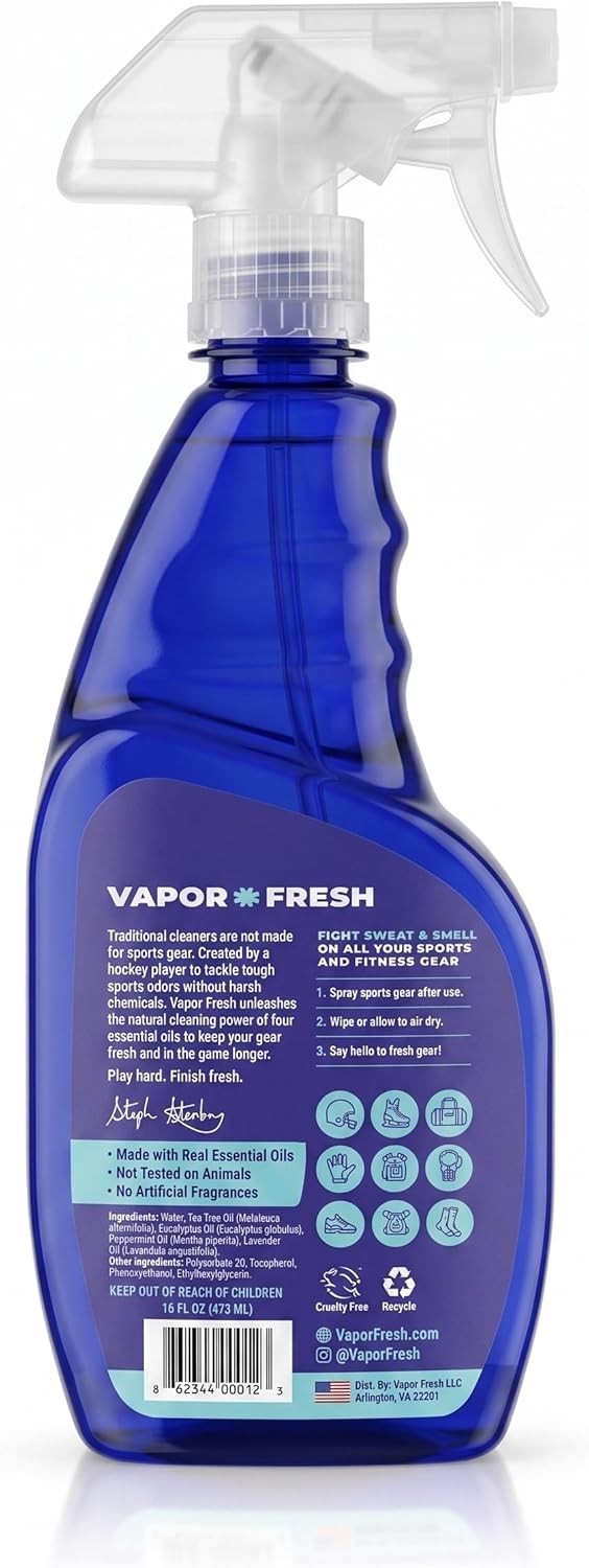 Clean & Freshen Sports Gear – Natural Formula – 3-Pack
