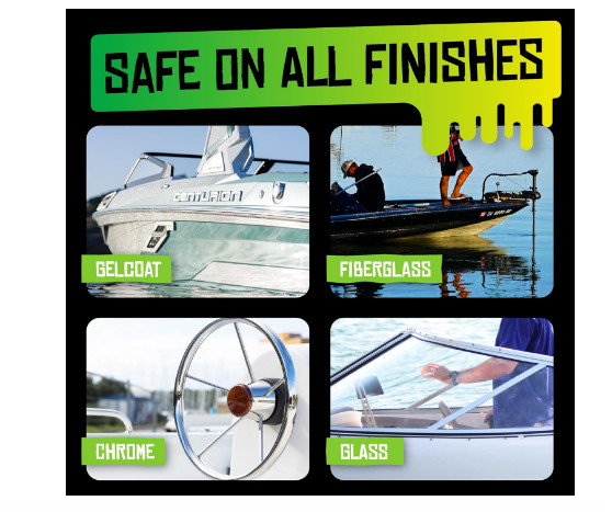 Boat Juice 32 Oz Spray Cleaner And Sio2 Ceramic Sealant For Glossy Finish