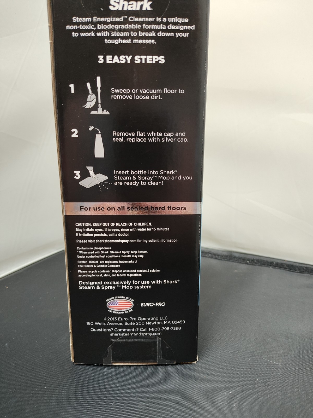 Shark Steam Energized Multi-Floor Cleanser 20 Oz Waterfall Fresh