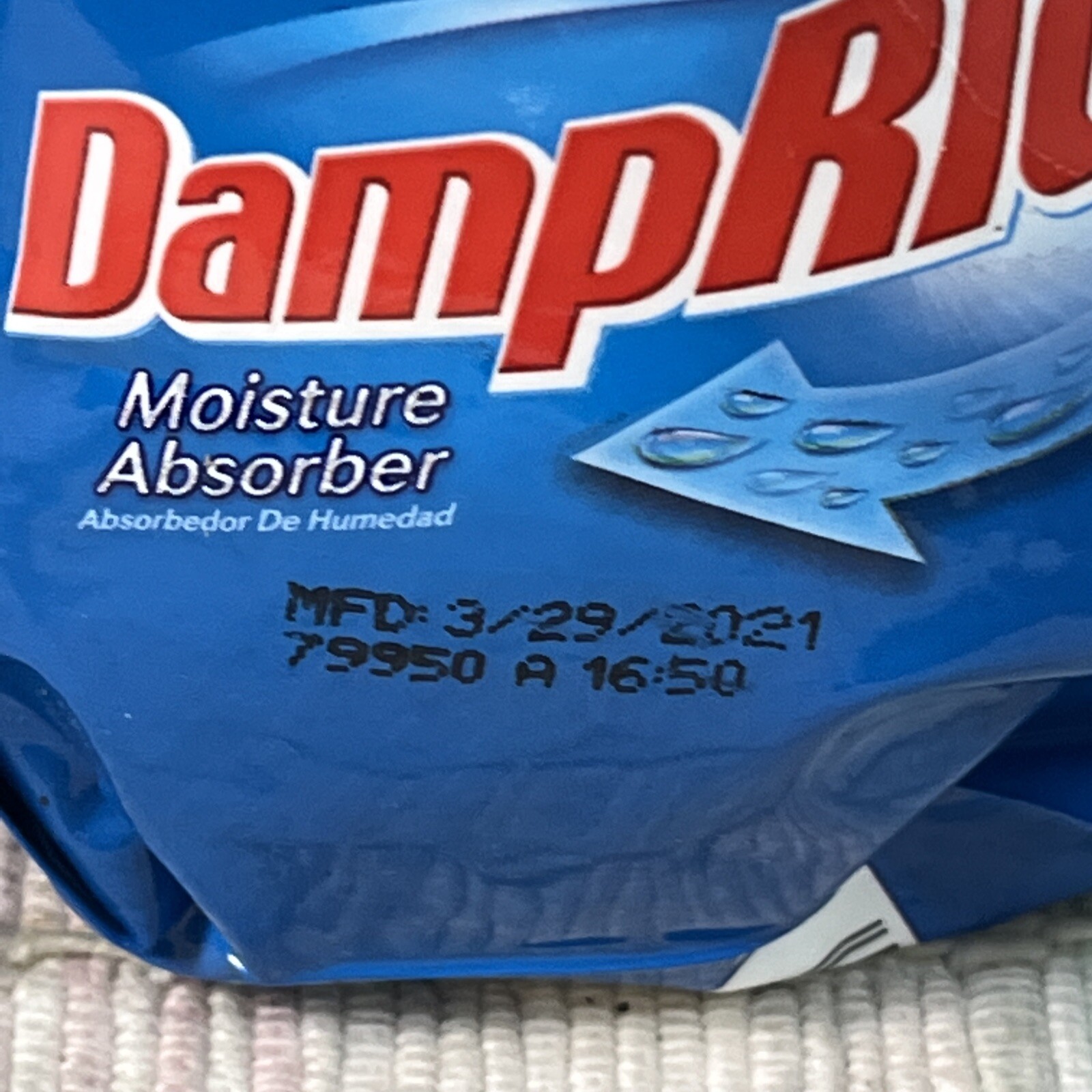 Lot of 3, Damp Rid Moisture Absorber Refill, Fragrance Free, 2 Lb 10oz Brand New