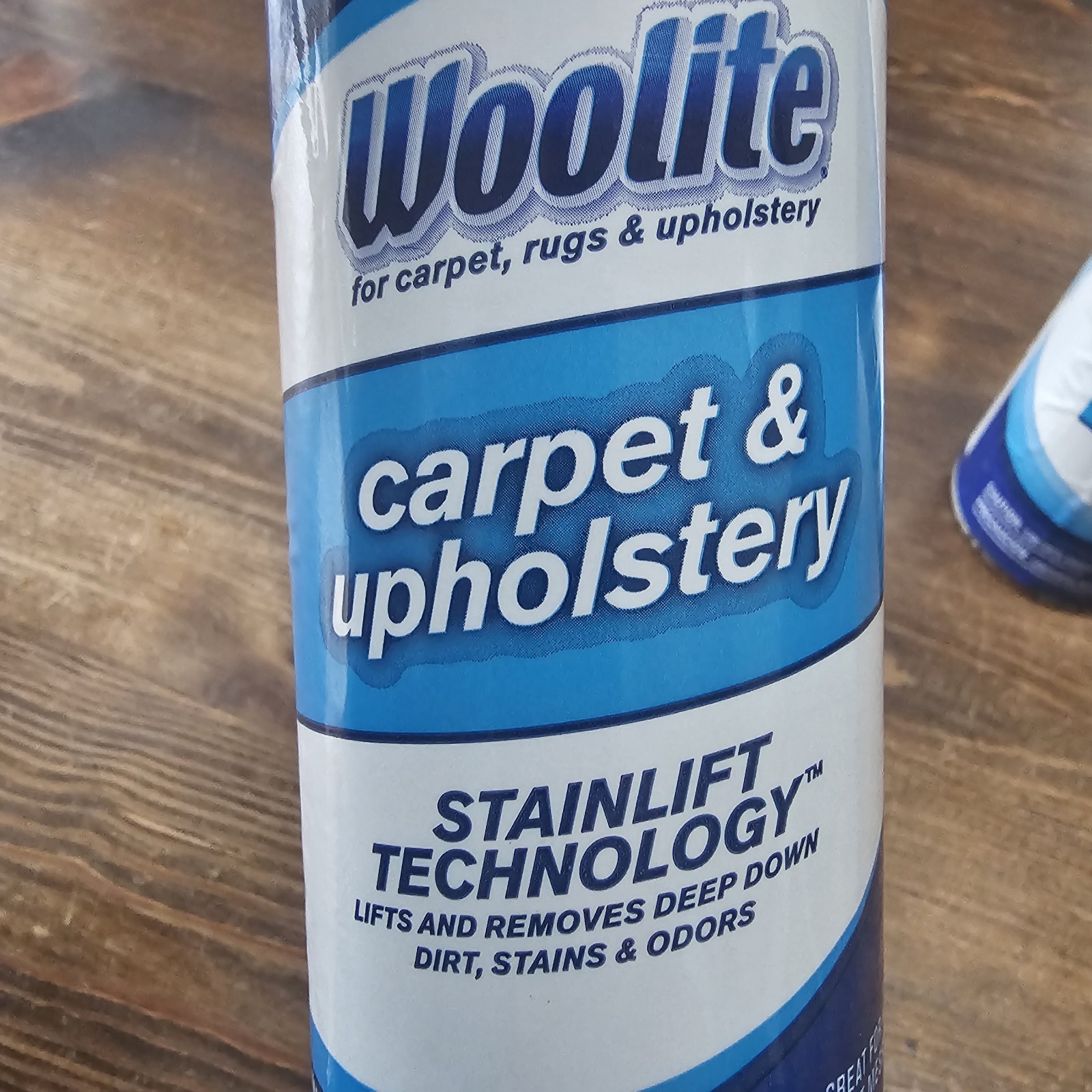 Woolite CARPET UPHOLSTERY Foam Cleaner Odor Stain Remover with Brush LOT OF TWO