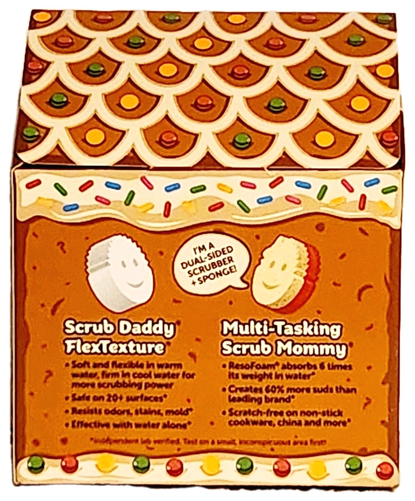 Scrub Daddy + Mommy Scrubber + Holiday Mystery Scrubber, 3 Pack, Special Edition
