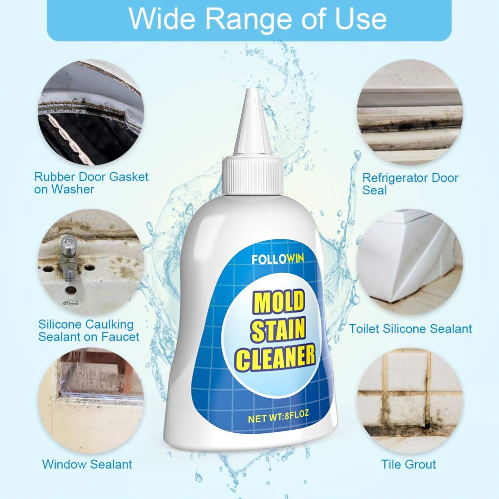 Household Mold and Mildew Stain Cleaner Gel Home Cleaner for Front Loader Washin