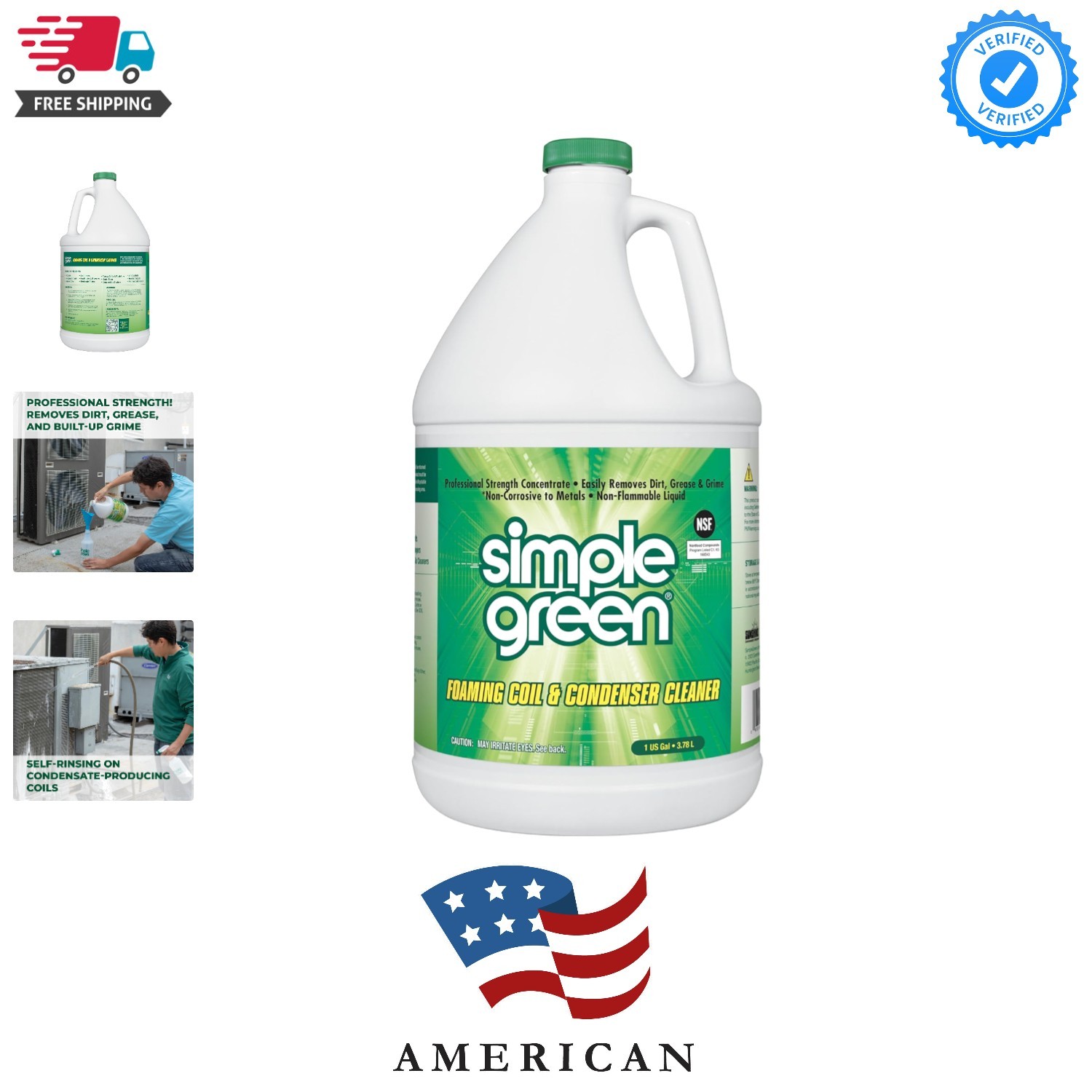 Foaming Coil Cleaner – Gallon, 128 Fl Oz Pack of 1