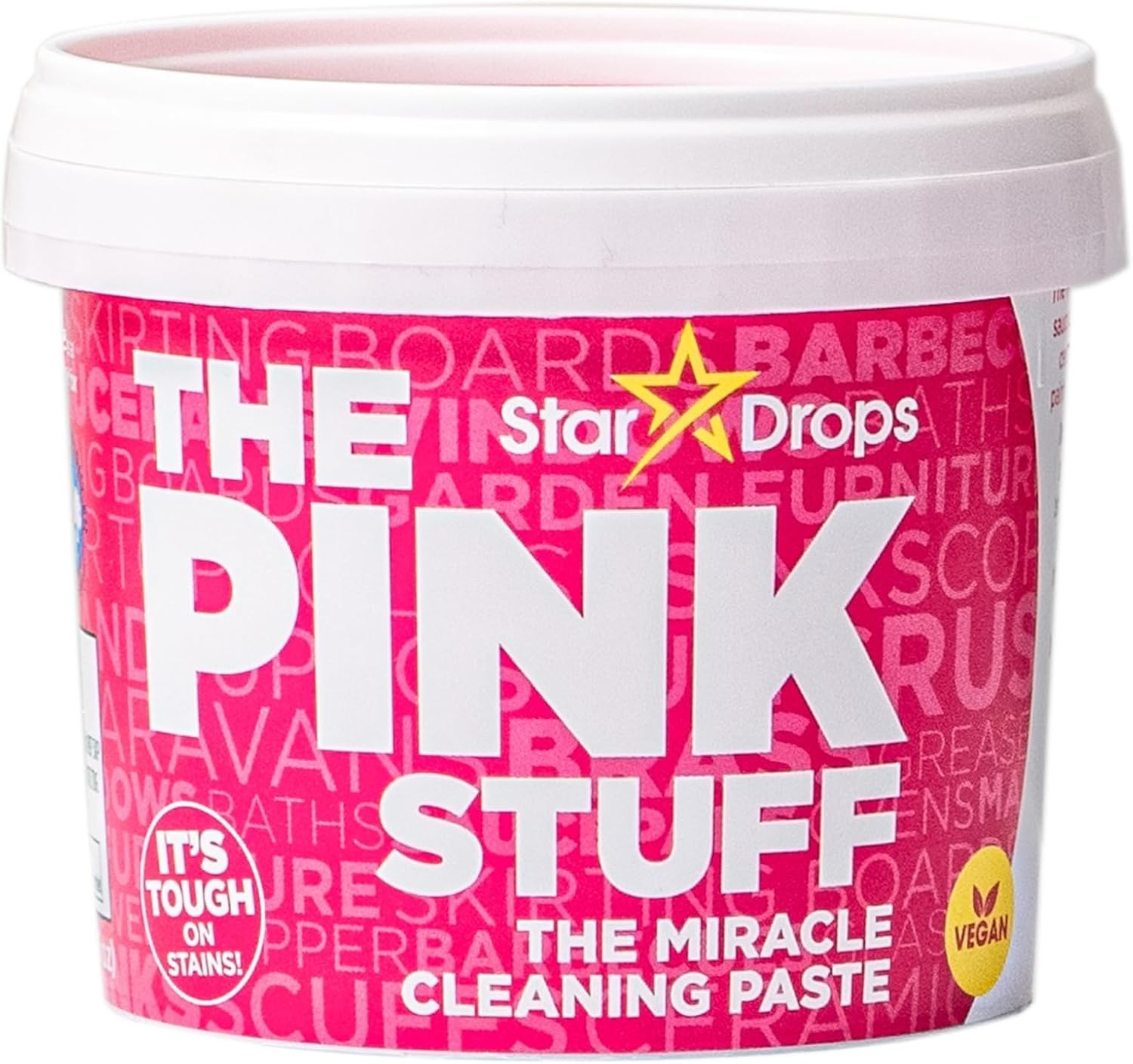 Stardrops The Pink Stuff, Miracle Cleaning Paste, All-Purpose Cleaner, 17.63 oz