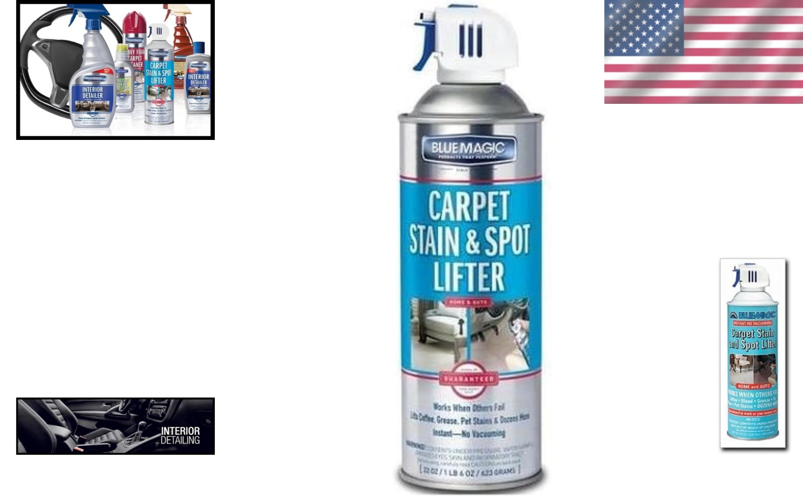 22 oz. Unscented Carpet Stain & Spot Lifter – Instant Cleaning Convenience
