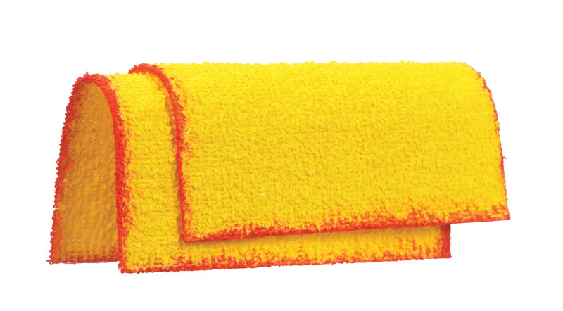 2pk CHORE BOY Golden Fleece Scouring Cloths Pad Cleaning Kitchen Lawn Tools NEW!