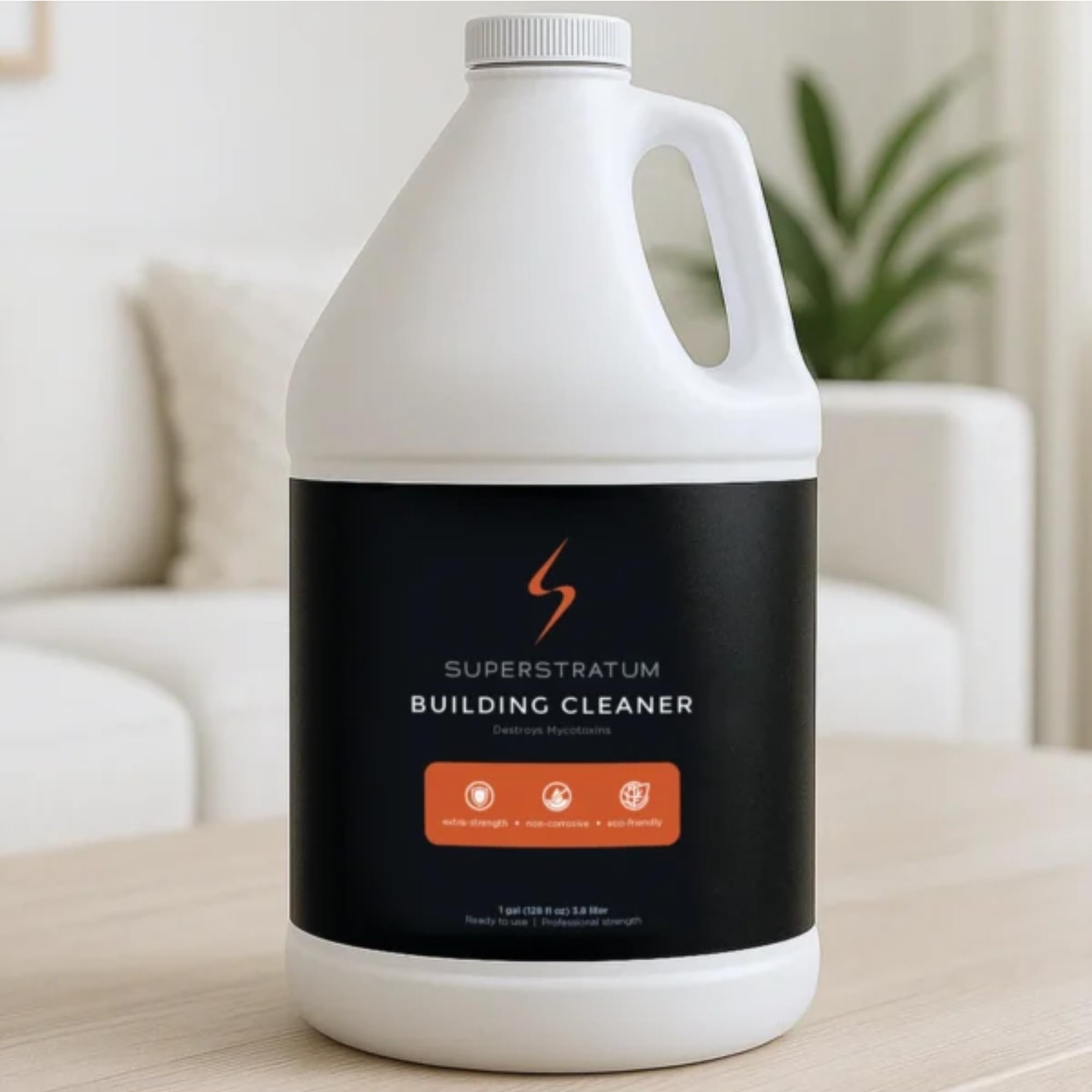 Superstratum HVAC Air Duct Cleaner Advanced Cleaning Solution, 1 Gallon
