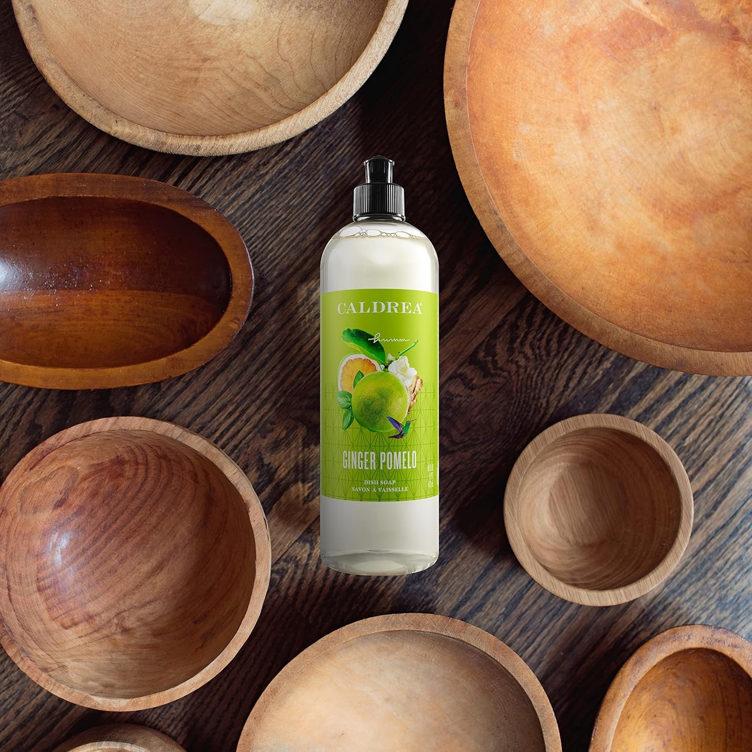 Dish Soap, Biodegradable Dishwashing Liquid made with Soap Bark and Aloe Vera,