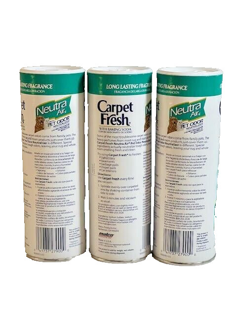 Carpet Fresh Rug and Room Neutra Deodorizer with Baking Soda and Pet Neutralizer