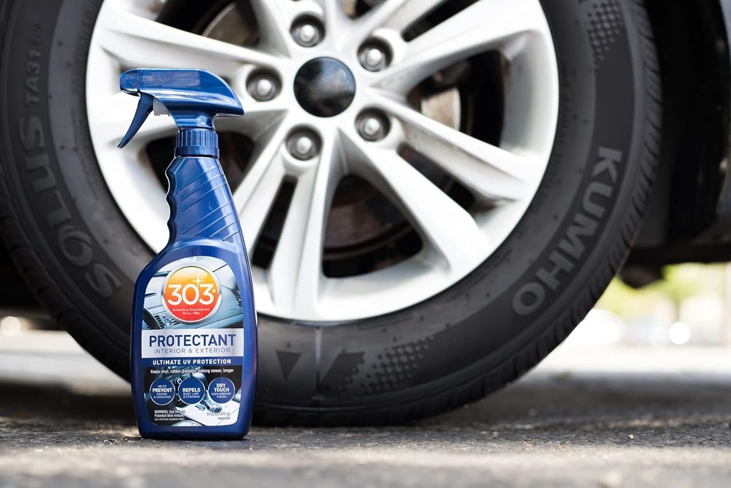 Automotive Protectant Spray – Helps Prevent Fading & Cracking, Repels Dust, L…