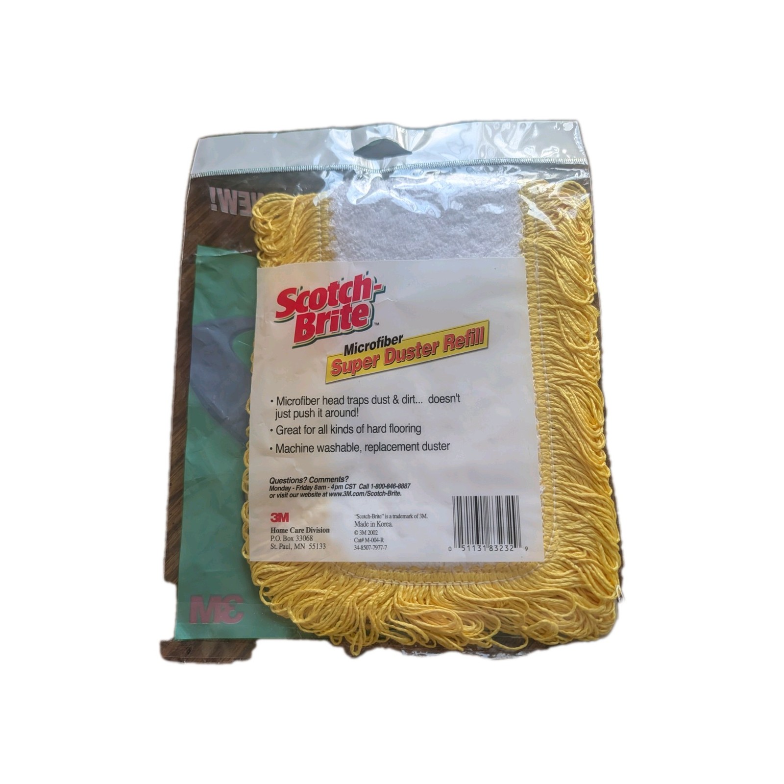 NIP 3M Scotch-Brite Microfiber Super Duster Refill HTF DISCONTINUED New Sealed