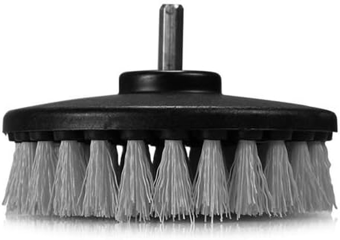 3pc Carpet Mat 5 Round Brush w/Power Drill Attachment Car Care & Detailing Tool