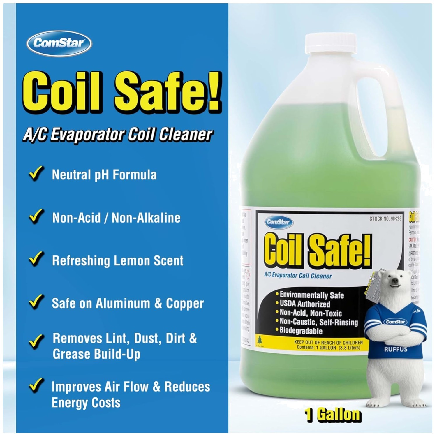 Powerful Evap Coil Cleaner – Safe for AC & Refrigeration